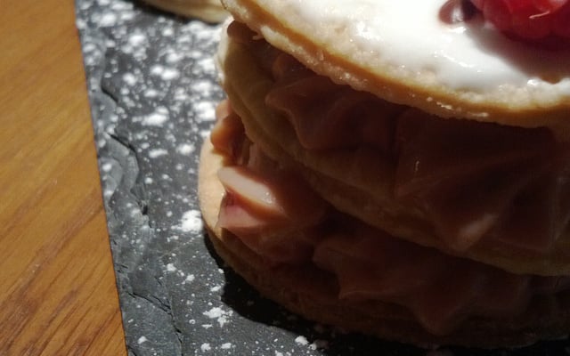 Mille-feuilles à la framboise
