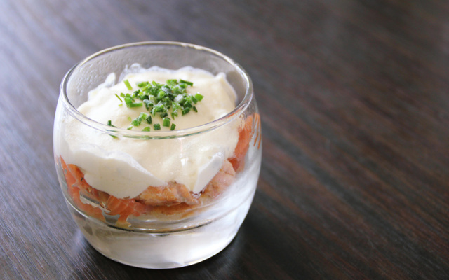 Tiramiù aux deux saumons