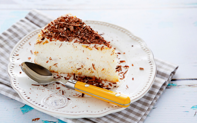 Cheesecake noix de coco et chocolat