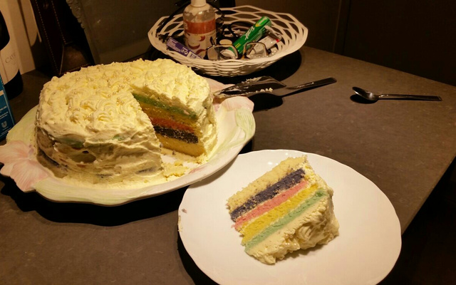 Rainbow Cake