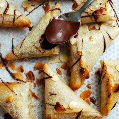 Triangles croustillants pomme châtaigne