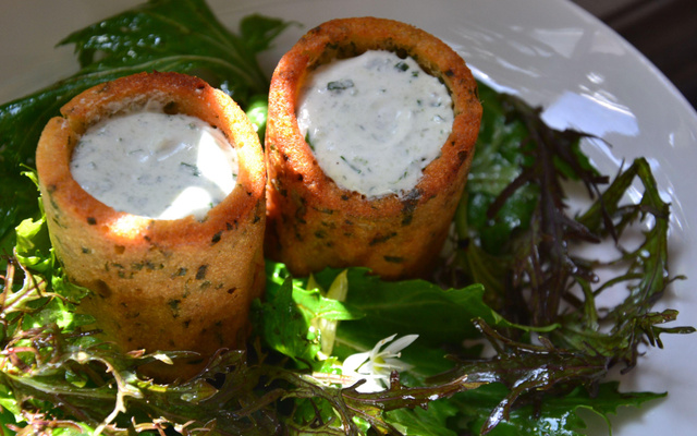 Financiers au Roquefort Papillon