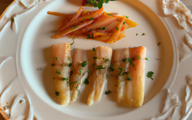 Rougets en mer gelée: un plat frais!