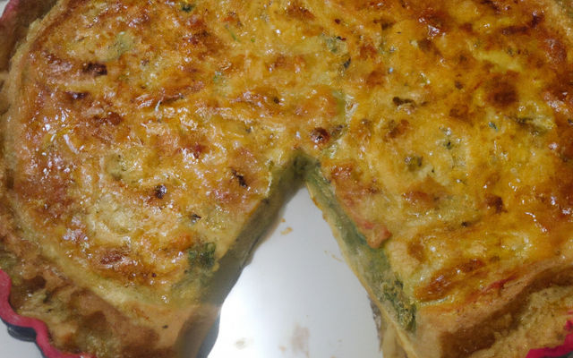 Tarte au Maroilles légère