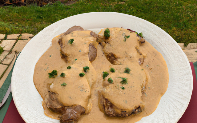Escalopes de veau sauce savoyarde