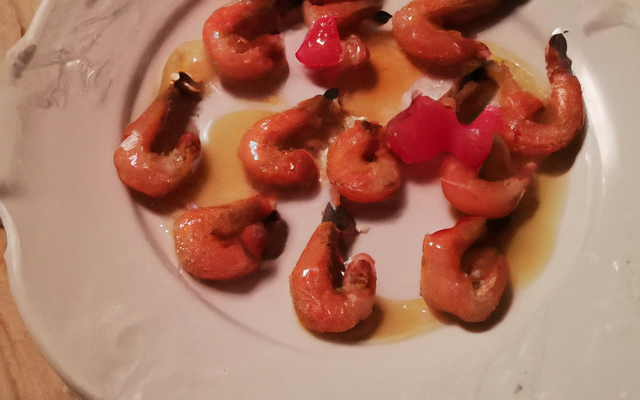 Mes gambas au thé