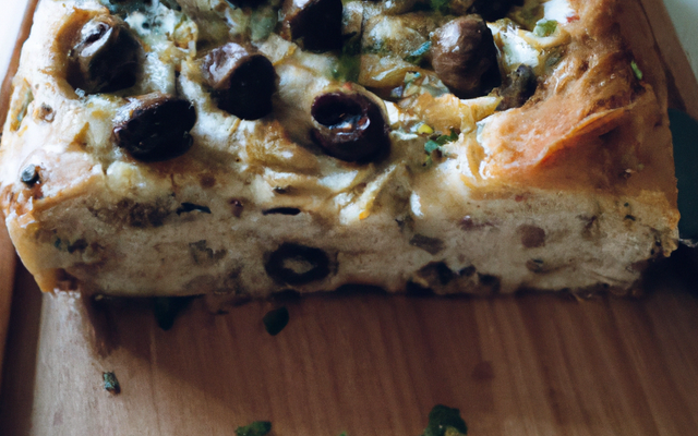 Cake olives et chèvre