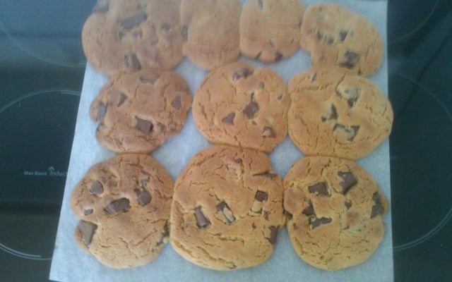 Cookies croustillant et moelleux