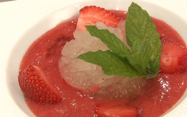 Soupe de fraise de l'Aisne