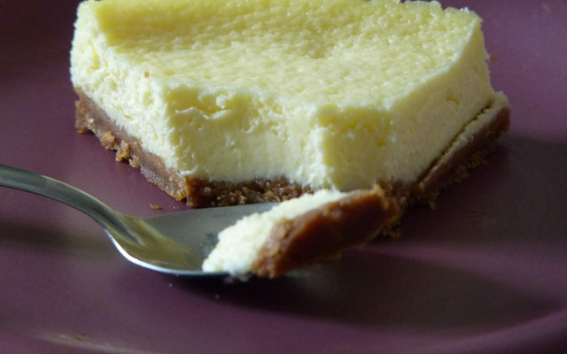 Cheesecake sur lit de speculoos