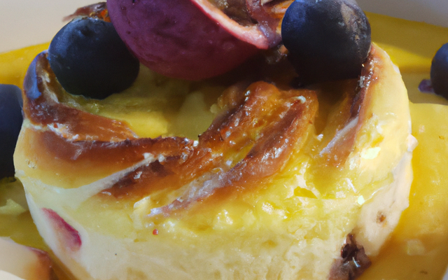 Soufflé aux fruits de la passion