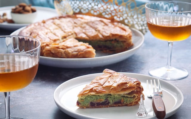 Galette des rois frangipane pistache