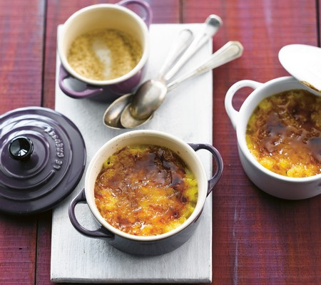 Crème de riz brûlée