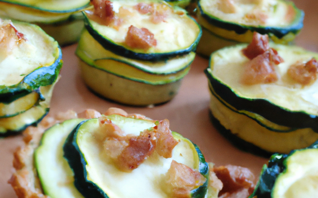 Mini galettes à la courgette