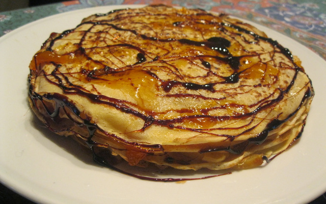 Gâteau de crêpes de grand-mère