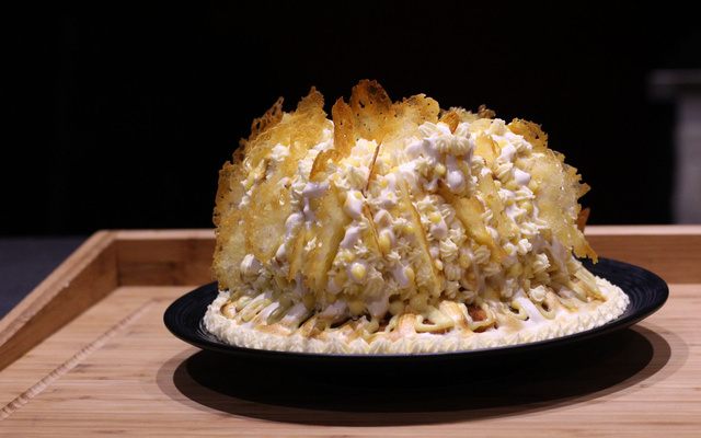 Gâteau d'anniversaire façon tarte au citron