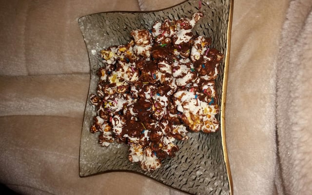 Popcorn au chocolat