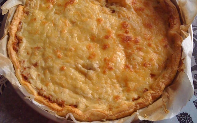 Tarte au thon béchamel
