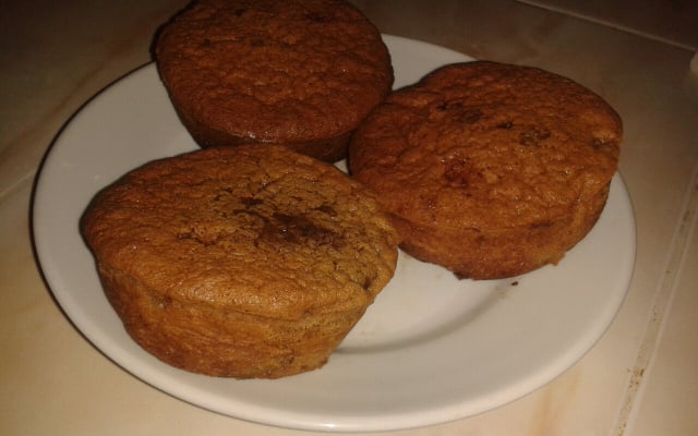 Petits cakes pomme chocolat pralin