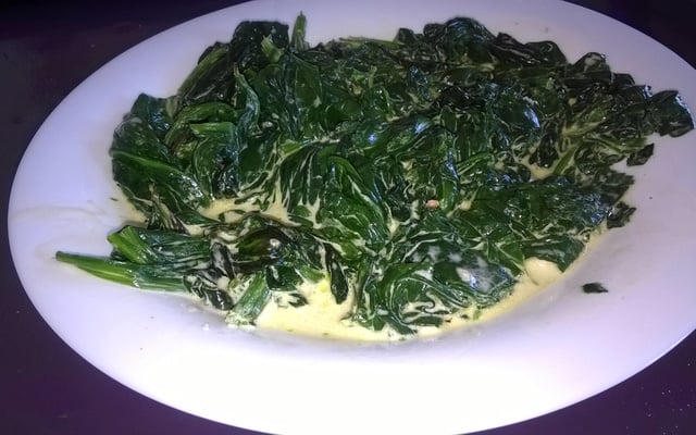 Épinards de mon enfance