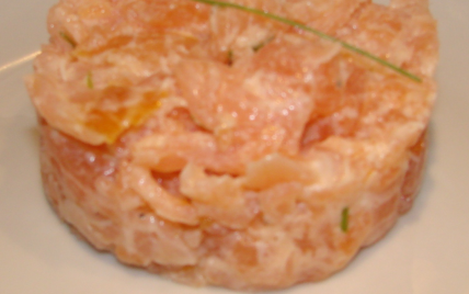 Tartare aux deux saumons facile
