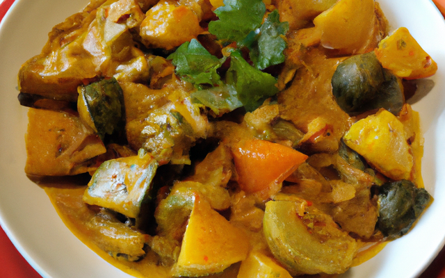 Fricassée exotique au curry