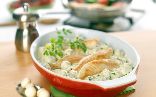 Filet de dinde à la normande, façon Tartare®