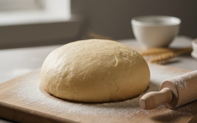 Pâte brisée faite à la machine à pain