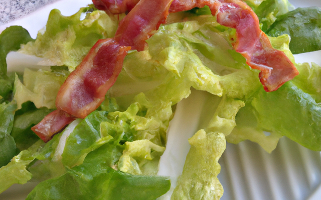 Frisée aux lardons facile