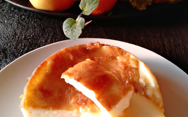 Cheese-cake crémeux au fromage blanc 0% et aux pommes