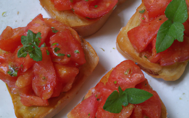 Mes tartines de tomates