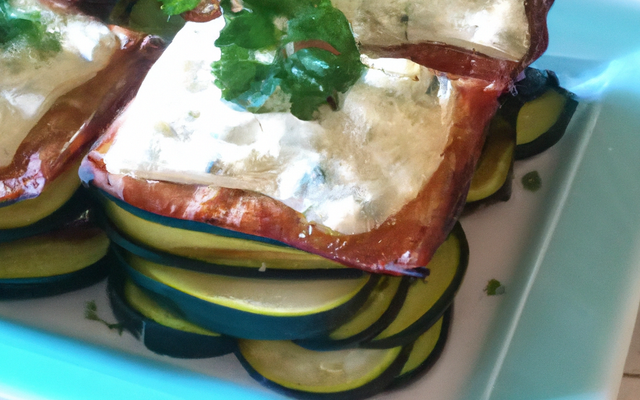 Savoureuses bricks courgettes-roquefort