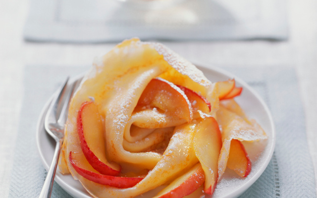 Crêpe-gâteau aux pommes