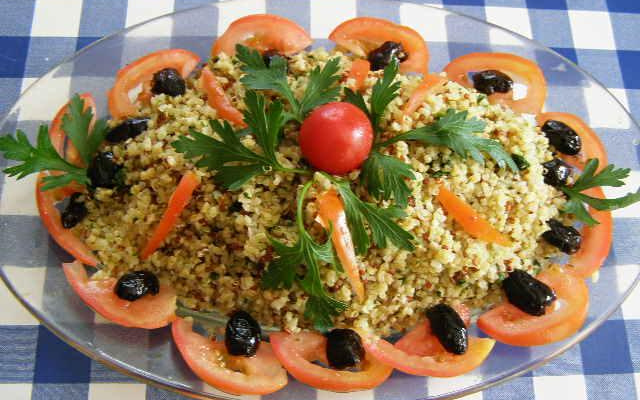 Quinoa gourmand en salade