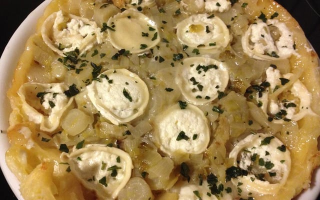 Tatin d'endives au chèvre facile