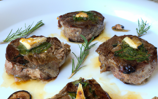 Côtelettes d'agneau au camembert