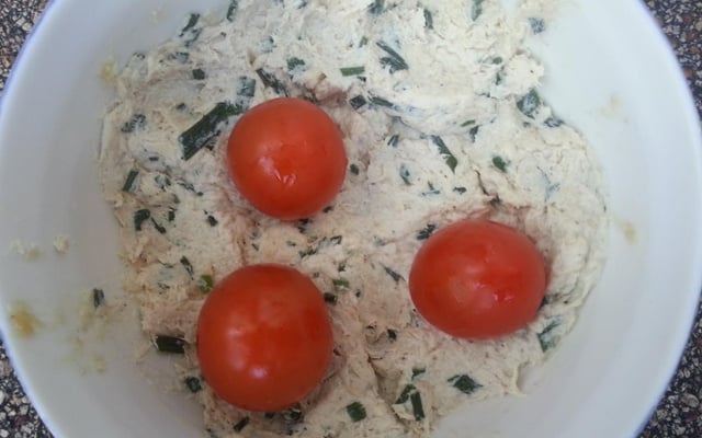 Thon, fromage frais et ciboulette