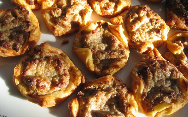 Petits feuilletés aux sardines