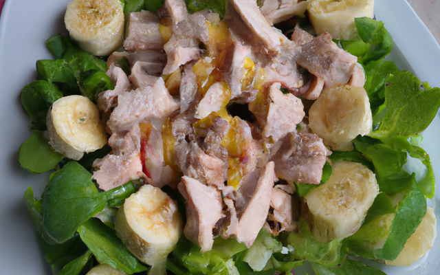 Salade de thon à la banane