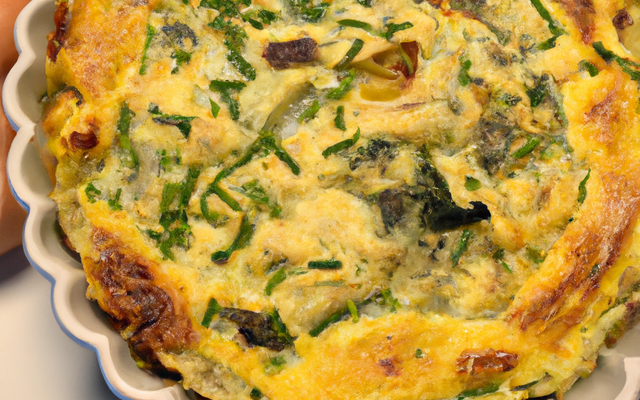 Clafoutis de Saint-Jacques végétarien