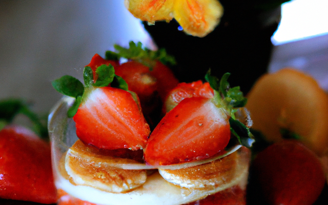 Tiramisu fraises à fleur d'oranger