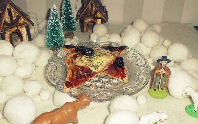 Tartine comme une pizza Savoyarde