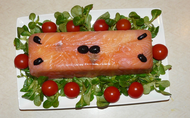 Terrine de saumon surprise