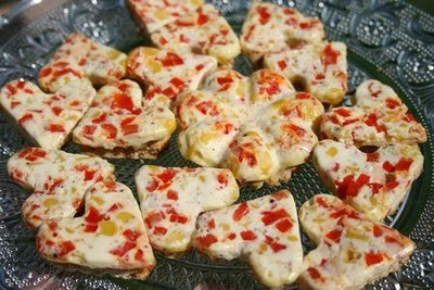 Croque Quiches au poivron rouge