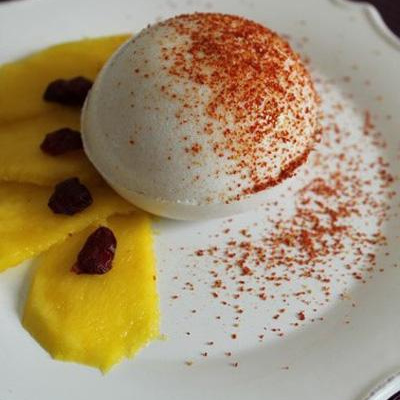 Œufs coco cranberries et poudre de goji