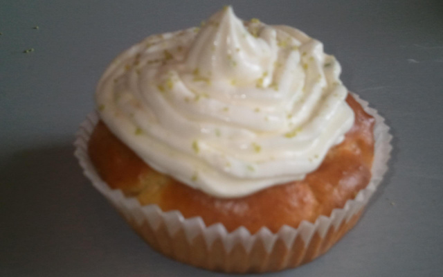 Cupcake saumon citron et combava