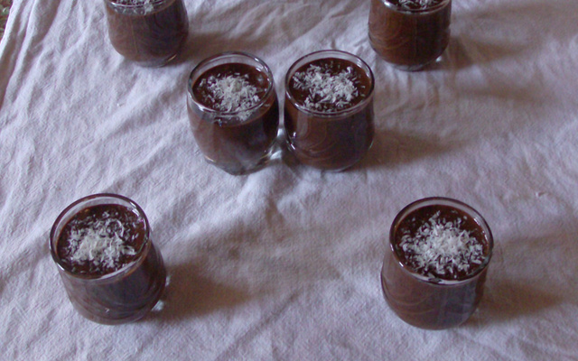 Verrine de chocolat