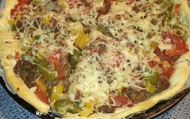 Tarte aux légumes du soleil