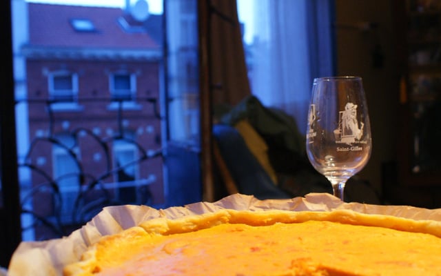 Tarte simple à la carotte