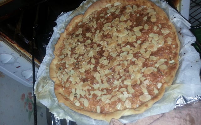 Tarte amandine aux cerises